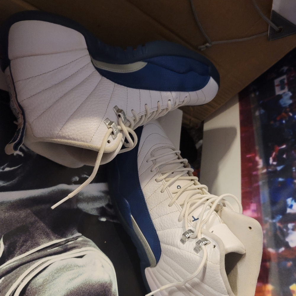 Jordan Retro 12 French Blue 10.5 - Picture 4 of 15